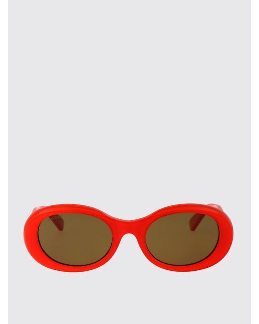 Occhiali Da Sole Donna di Gucci in Red