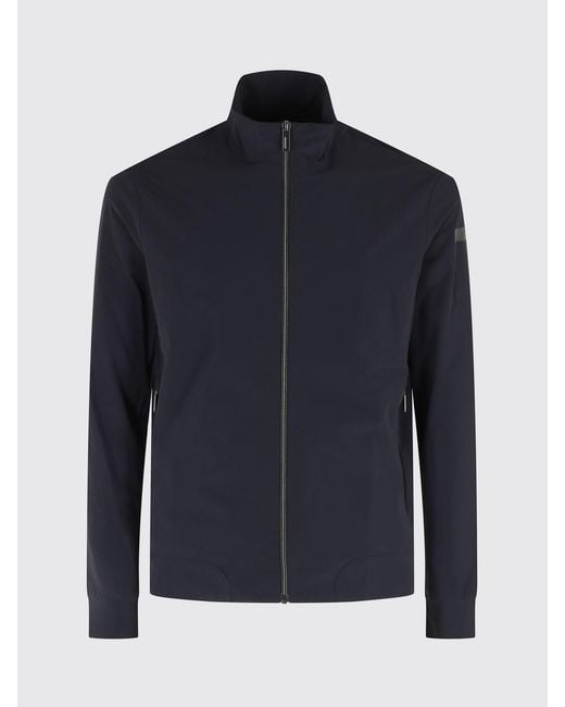 Sudadera De Tejido Técnico Con Cuello Alto Y Cierre De Cremallera Rrd de hombre de color Blue