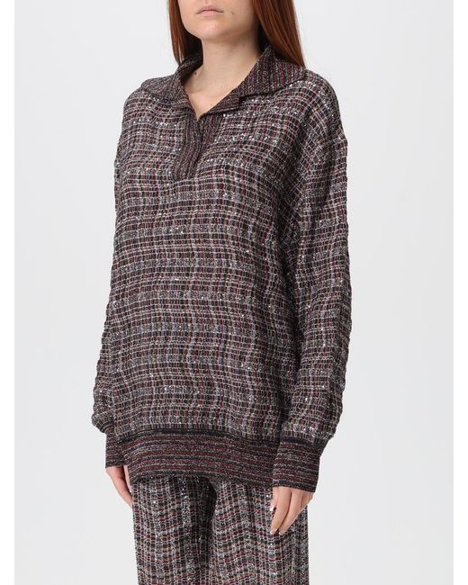 Polo Mujer Missoni de color Gray