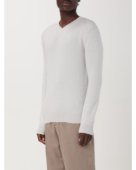 Brioni Gray Cardigan for men