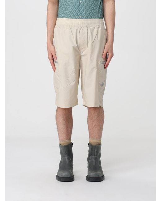 Moose Knuckles Natural Top Flight Cargo Shorts for men