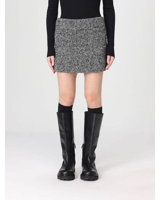 Dolce & Gabbana Gray Dolce &Amp Gabbana Skirt