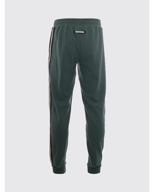 EA7 Green Jogging Trousers for men