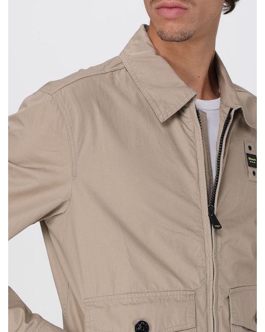 Blauer Natural Coat for men