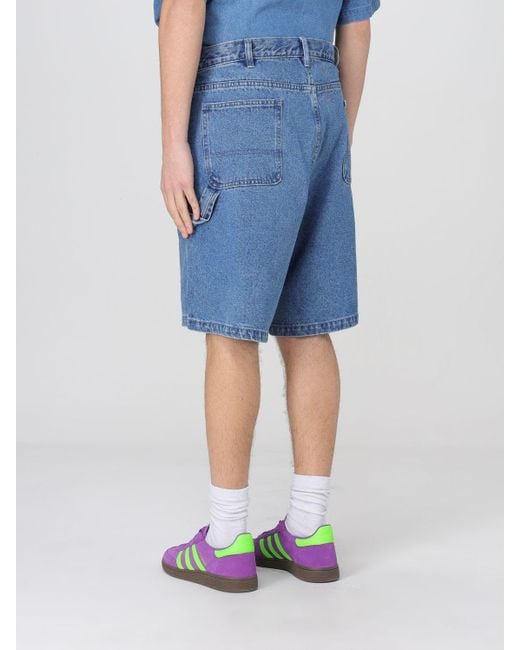Pantaloncino di Obey in Blue da Uomo