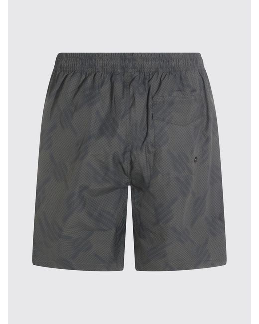 Daily Paper Blue Drawstring Polyester Swimsuit for men
