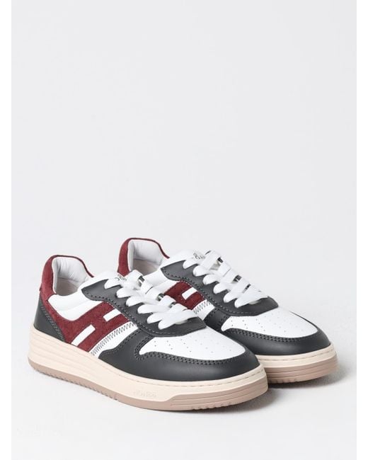 Hogan Gray Suede Sneakers