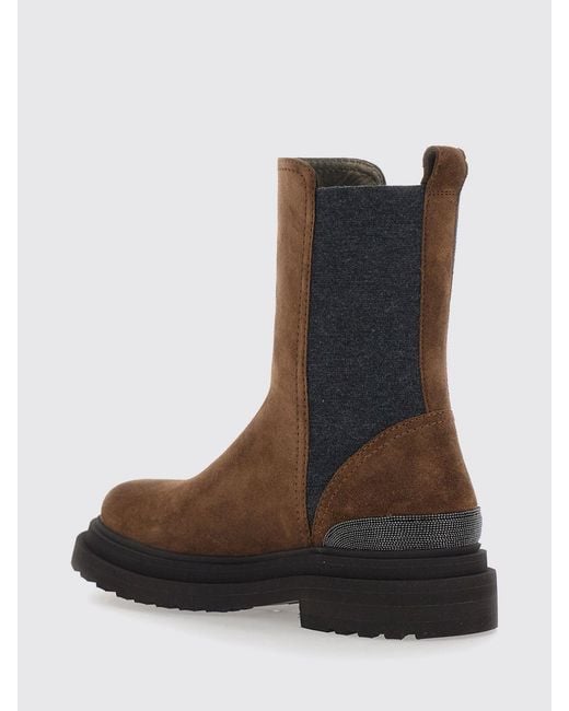 Brunello Cucinelli Brown Boots
