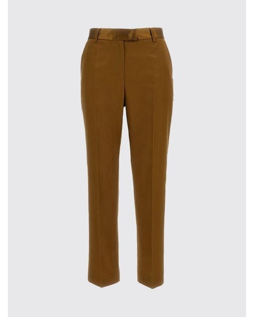 Alberto Biani Brown Tailored Skinny Trousers