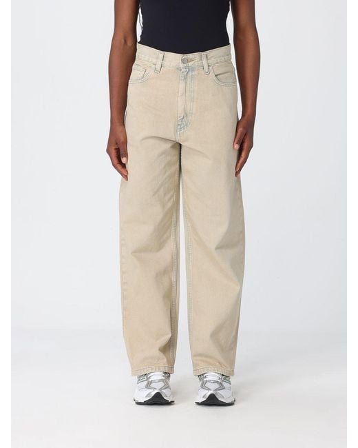 Carhartt Natural Brandon Wide Leg Denim Jeans