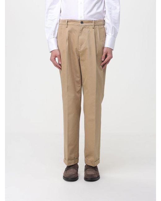 Barena Natural Cotton Blend Chino Pants for men