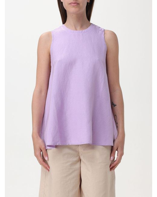 Camiseta Sun 68 de color Purple