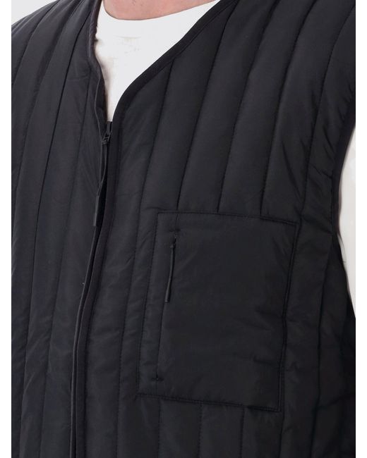 Rains Blue Banja Liner Quilted Vest for men