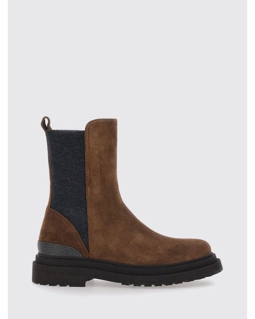 Brunello Cucinelli Brown Boots