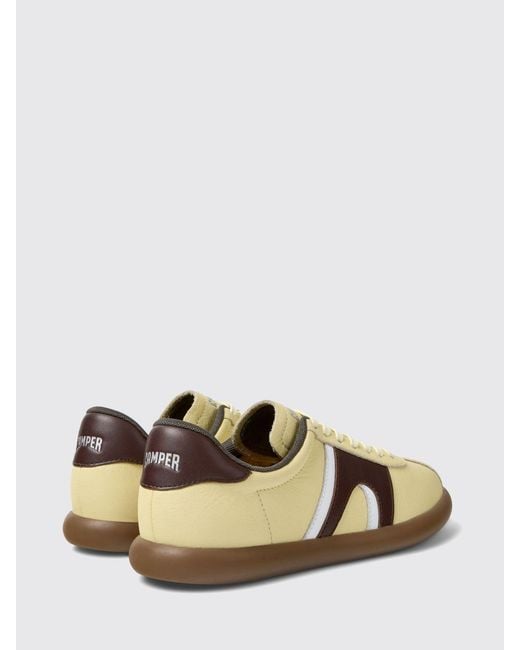 Camper Metallic Pelotas Soller Leather Sneakers