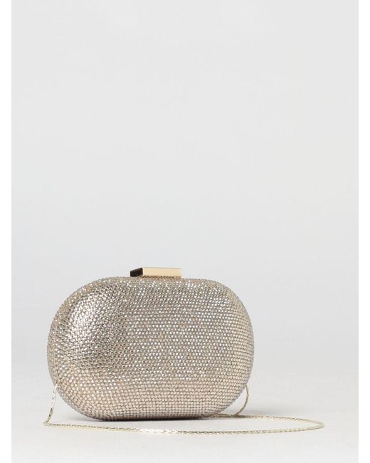 Twentyfourhaitch Natural Sunrise Crystal Clutch