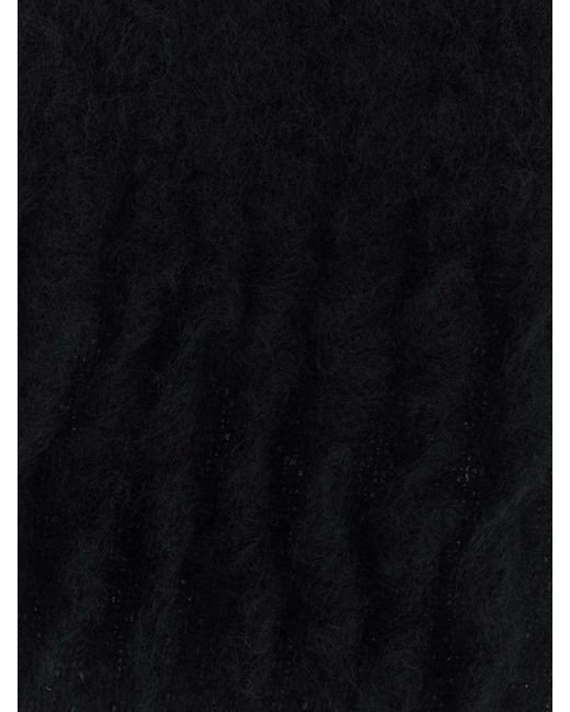 Bufanda De Mezcla De Lana Loewe de hombre de color Black