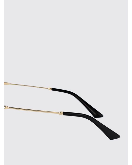 Jimmy Choo Black Aviator Sunglasses With Metal Frame For Everyday Fashion