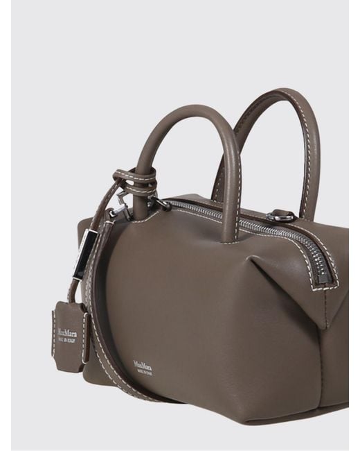 Max Mara Natural Schultertasche Damen