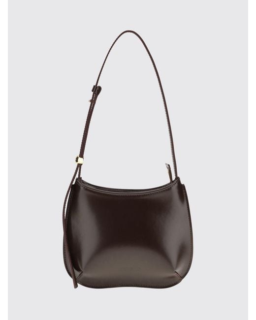 Jacquemus White Le Petit Bisou Calfskin Shoulder Bag