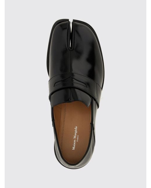 Maison Margiela White Tabi Split-Toe Penny Loafers