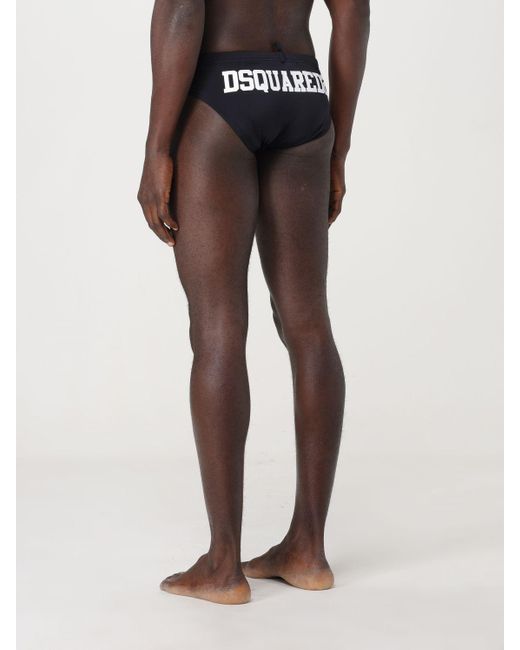 DSquared² Black Swimsuit for men