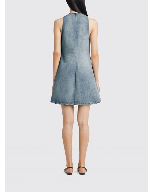 Courreges Blue Courr&Egrave	Ges Denim Dress