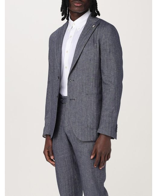Manuel Ritz Blue Blazer for men