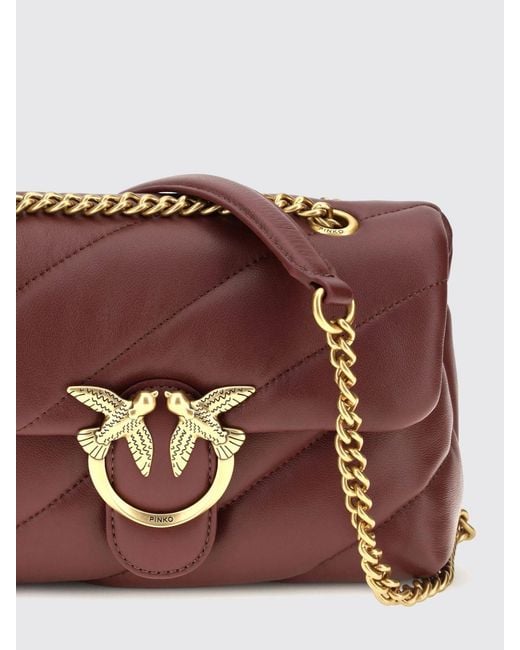 Pinko Brown Shoulder Bag
