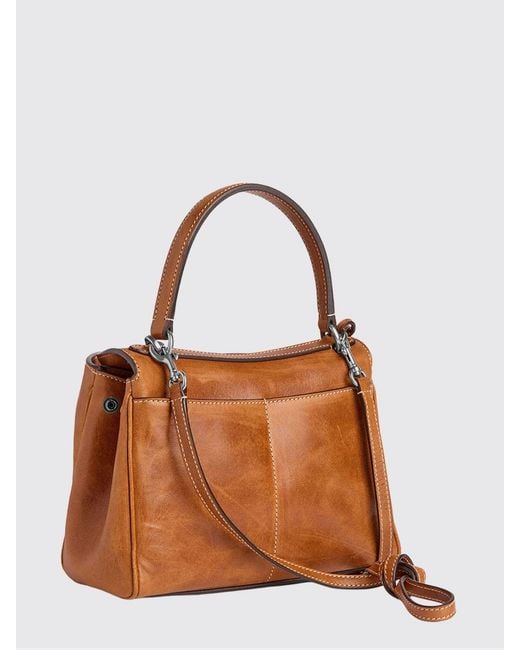 Balenciaga Brown Rodeo Leather Bag