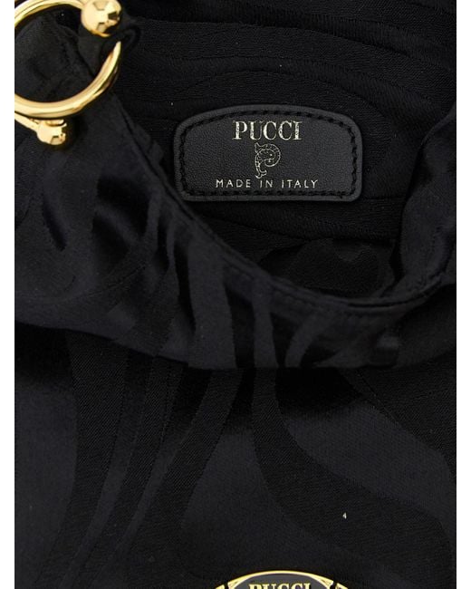 Emilio Pucci Black Handtasche Damen