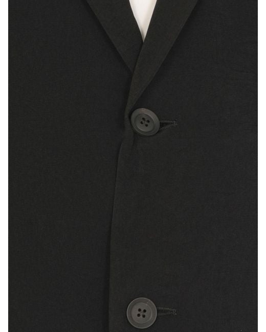 Giacca Uomo di Yohji Yamamoto in Black da Uomo