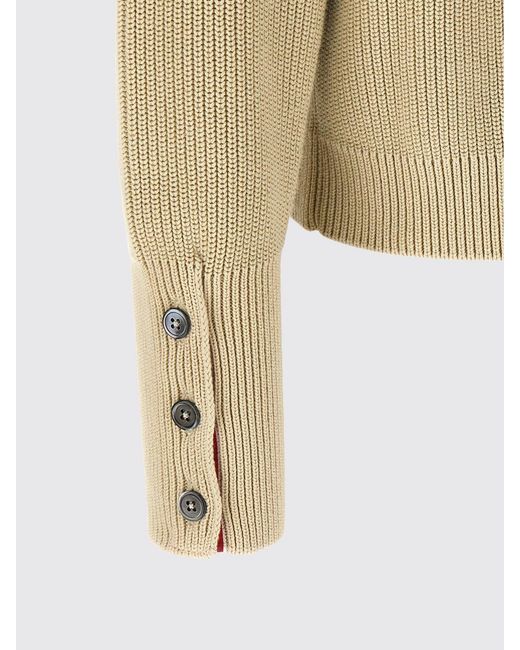 Thom Browne Natural Cotton Cardigan for men