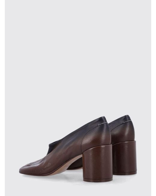 MM6 by Maison Martin Margiela Brown Flat Shoes