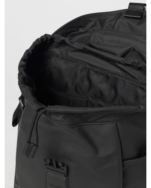 Rains Black Shoulder Bag