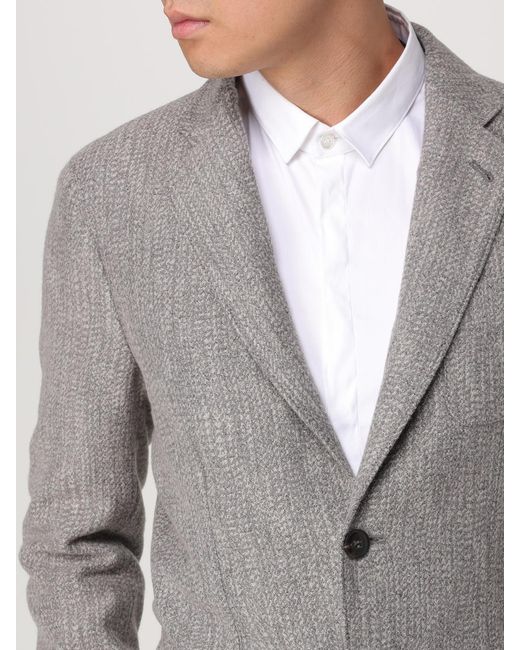 Giorgio Armani Gray Blazer for men