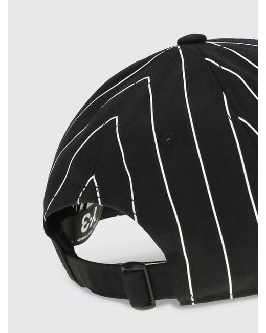 Y-3 Black Recycled Polyester Baseball Cap With Logo for men