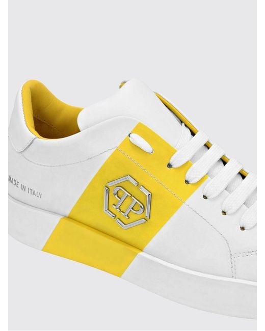 Philipp Plein Yellow Sneakers for men