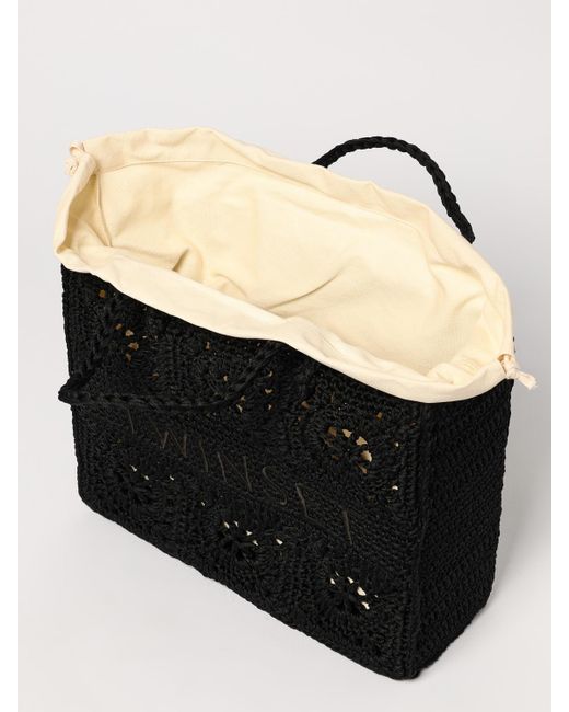 Twinset Black Shoulder Bag