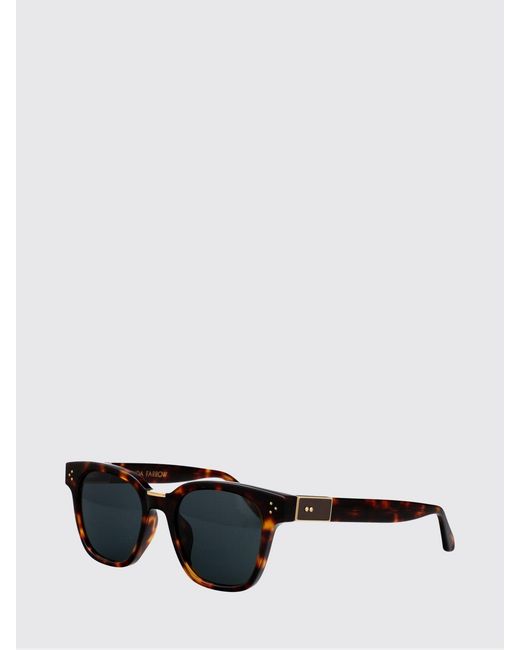 Linda Farrow White Sanchez Acetate Sunglasses for men