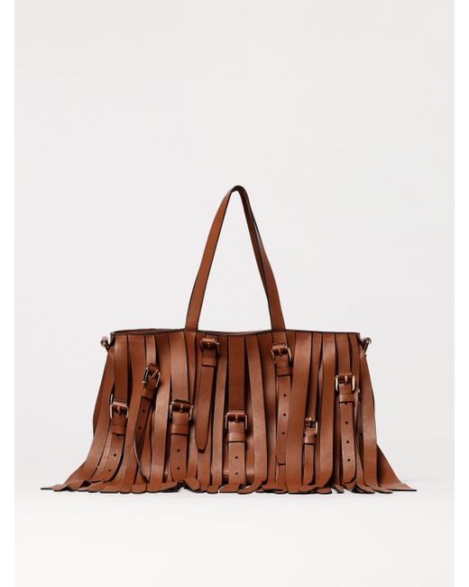 Moschino Couture Brown Tote Bags