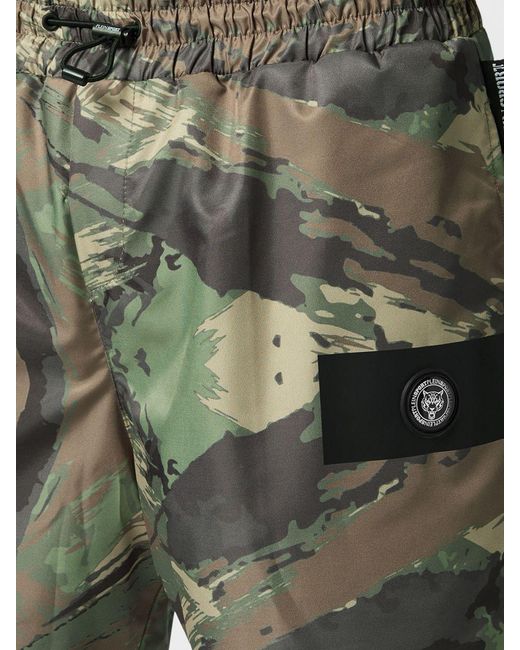 Philipp Plein Green Pants for men