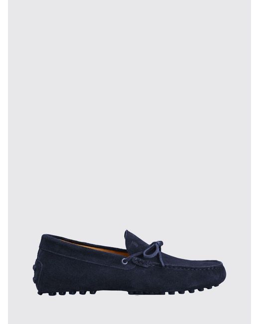 Tod's Blue Gommino Driver Suede Loafers for men