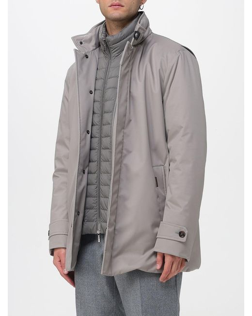 Moorer Gray Coat for men