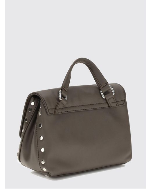 Zanellato Brown Postina Baby Calf Leather Handbag