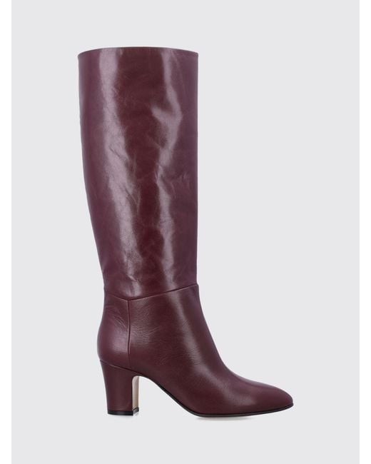 Alberta Ferretti Purple Flat Shoes