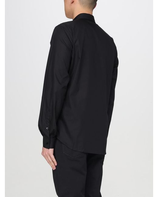 Just Cavalli Blue Long Sleeve Dress Shirt for men