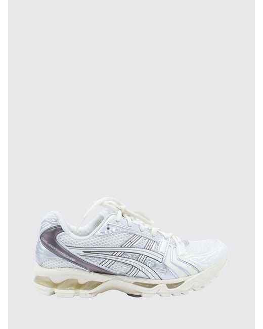 Asics White Gel-Kayano 14 Mesh Sneakers With Gel Technology And Notched Sole for men