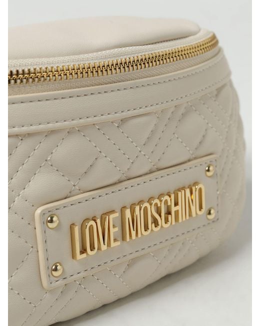 Love moschino quilted belt deals bag