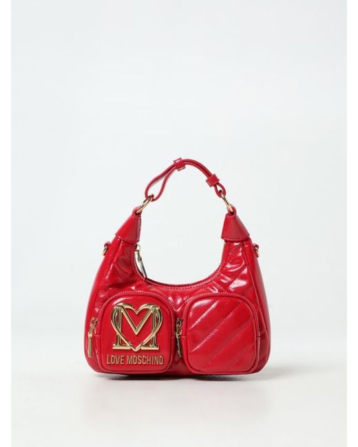 Love Moschino Red Handbag